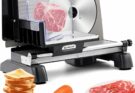 CGOLDENWALL Electric Food Slicer Review – Pros & Cons – electric meat slicer