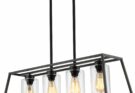 Senyshilon Farmhouse Linear Chandelier Review – Pros & Cons – Black Farmhouse Chandeliers